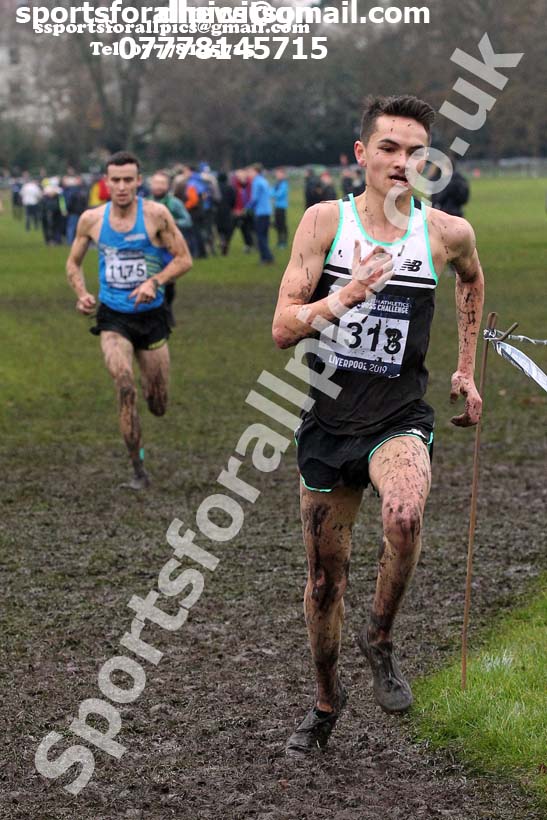 Senior and under-23 women, 2019 European Cross Country Trials and British Cross Challenge, Sefton Park, Liverpool.  Photo: David T. Hewitson/Sports for All Pics